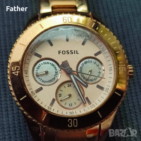 Дамски кварцов часовник Fossil, снимка 7 - Дамски - 50631182