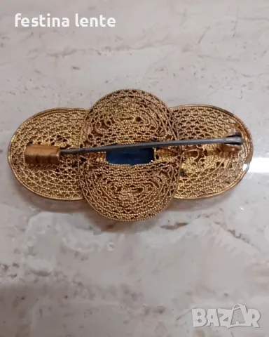 Старинна брошка, снимка 2 - Други - 50097114