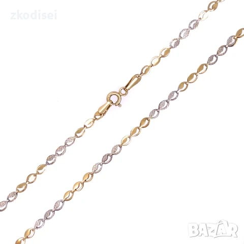 Златен синджир 3,12гр. 51,0см. 14кр. проба:585 модел:32084-1, снимка 1