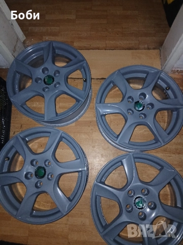 15цола лети джанти 5×100 57.1ц.о.ет38 6j цвят нандо грей, снимка 6 - Гуми и джанти - 52572733