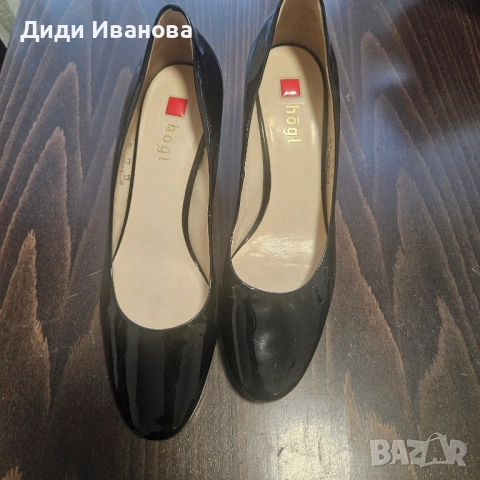 Дамаски обувки естествена кожа 