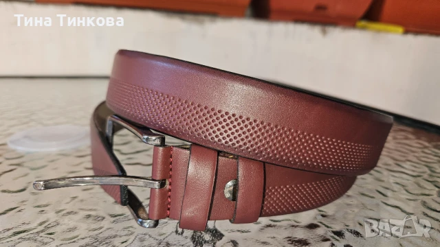 Мъжки колан естествената кожа