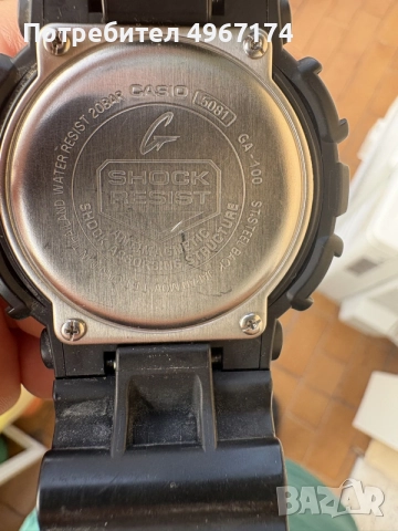 Casio G-Shock GA 100 , снимка 3 - Мъжки - 56352132