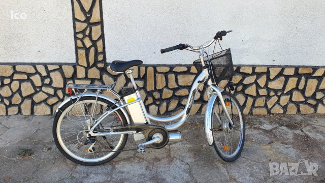 Здравейте продавам електрическо колело внос от Германия батерия на 6 месеца колелото има докоменти, снимка 1 - Велосипеди - 44225837