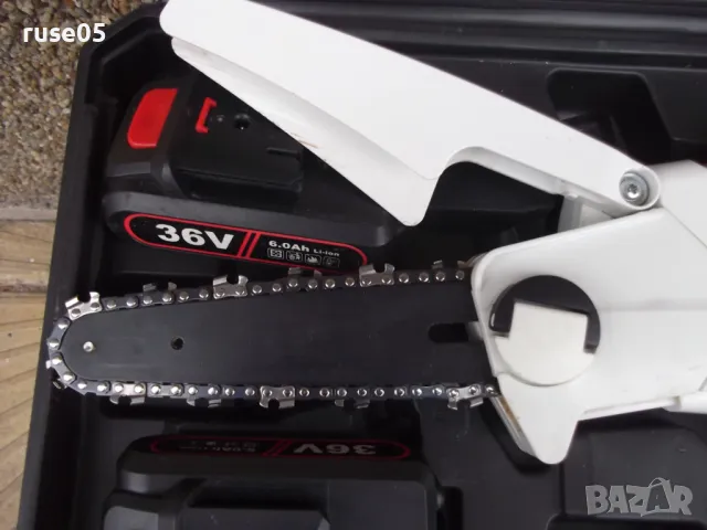 Трион / 36v , 6ah / акумулаторен верижен работещ, снимка 6 - Други инструменти - 48240885