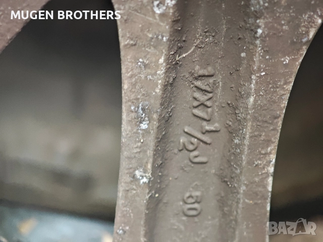 Джанти 17"/ 5х114.3 / 7.5J / ET50, снимка 7 - Гуми и джанти - 52658329