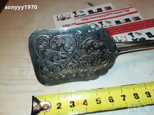 SILVER PLATE-MADE IN ITALY-ВНОС SWISS 2011221121, снимка 5 - Антикварни и старинни предмети - 38731701