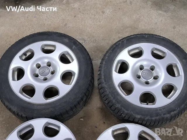Оригинални джанти за Ауди А3 А4 А6 5х112 16 цола Audi A3 8P A4 A6 8E0601025F, снимка 3 - Гуми и джанти - 49924188