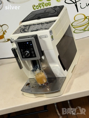 Кафемашина кафе автомат delonghi magnifica S с гаранция, снимка 2 - Кафемашини - 53573887