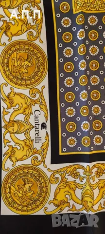 Копринен шал Cantarelli , снимка 5 - Шалове - 48326390