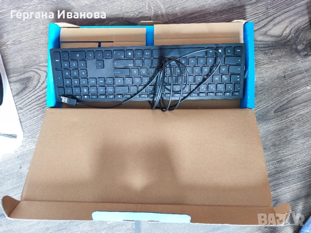 Комплект клавиатура и мишка HP Pavilion Wired 400 – НОВИ, Стилни и Тихи, снимка 2 - Клавиатури и мишки - 53641430