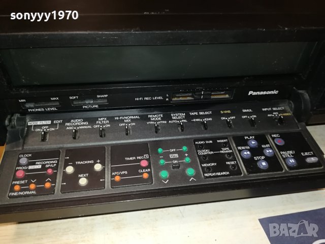 PANASONIC NV-FS90EG HIFI STEREO VIDEO-ВНОС GERMANY 1008231428, снимка 13 - Плейъри, домашно кино, прожектори - 41815129