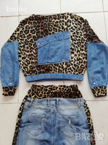 Нов Дамски Дизайнерски Комплект, снимка 8 - Спортни екипи - 53391282