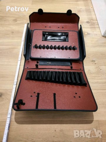 PARAT Made in Germany - НЕМСКО ИНДУСТРИАЛНО КАЧЕСТВО PROFI КУФАР/ЧАНТА за Инструменти/Телешка кожа !, снимка 4 - Клещи - 38904298