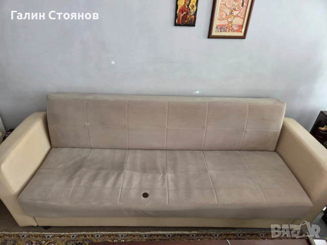 Продавам 3-местен диван, снимка 2 - Дивани и мека мебел - 52810498