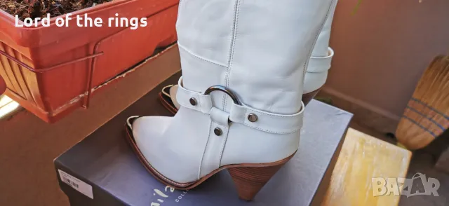 Оригинални маркови дамски кожени ботуши MANILA GRACE - 37 номер, снимка 7 - Дамски боти - 49992860