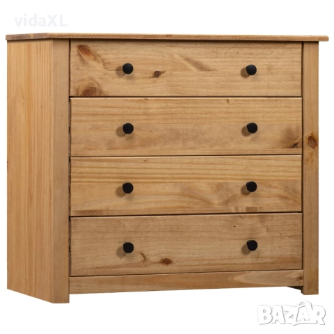 vidaXL Страничен шкаф, 80x40x73 см, бор, Panama Range（SKU:282658）