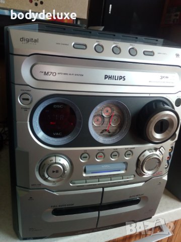 Philips FWM70 MP3 аудио система без колони, снимка 2 - Аудиосистеми - 29320257