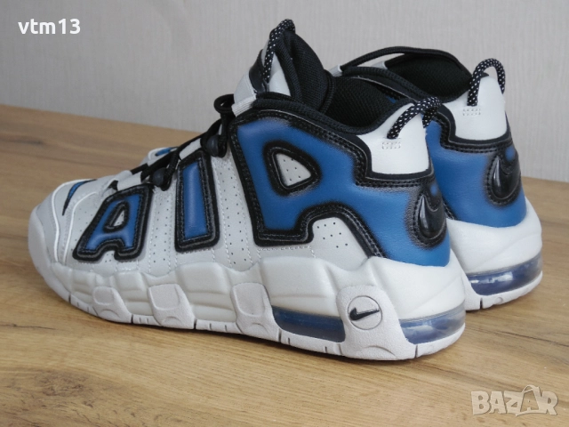 Nike Air More Uptempo Industrial Blue - 38,5 номер Оригинални!, снимка 3 - Маратонки - 52827645