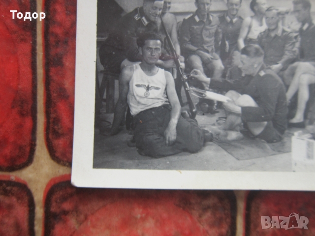 Картичка снимка немски войник 3 райх а12 , снимка 4 - Колекции - 36108385