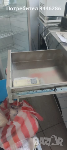 Търговска щанд масата с чекмедже от неръждаема стомана , снимка 10 - Стелажи и щандове - 50782135