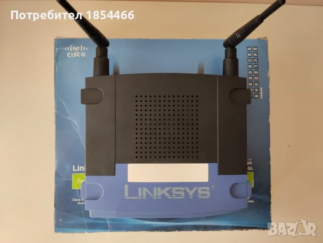 2 броя рутери Linksys WRT54GL, снимка 4 - Рутери - 56346500