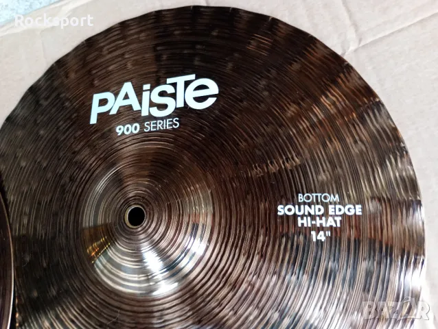 14"Paiste 900 Sound Edge hi hat, снимка 3 - Ударни инструменти - 49969588
