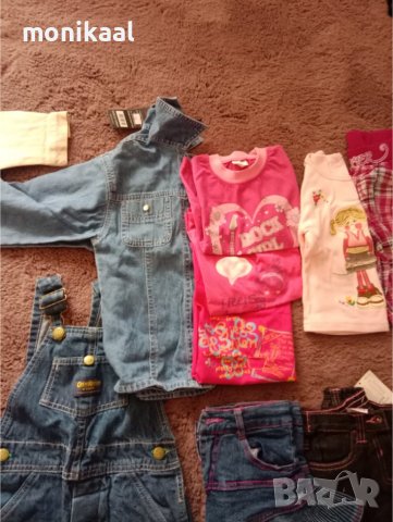 *Дънки, гащеризон, тениски и д-р. 104-116, снимка 3 - Детски панталони и дънки - 40840900