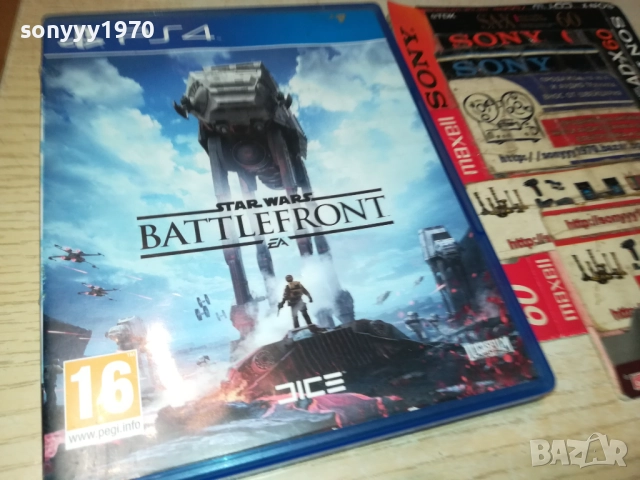 SONY PS4 GAME STAR WARS BATTELFRONT 0510251811, снимка 3 - Игри за PlayStation - 51953613