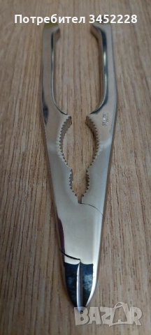 щипка за шампанско винтидж SOLINGEN за ценители отлична , снимка 6 - Антикварни и старинни предмети - 52283243