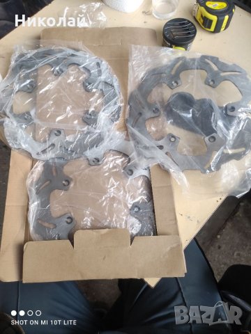 Заден спирачен диск Arashi Suzuki RM RMX DRZ 125 250 400, снимка 1