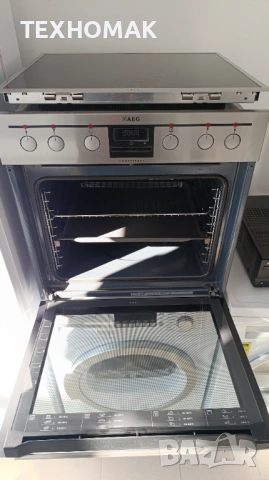 Фурна за вграждане AEG с индукционни котлони , снимка 8 - Печки, фурни - 53820734