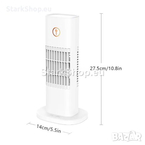 Преносим охладител за въздух 3в1, снимка 4 - Климатици - 41370672