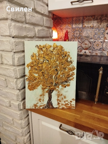 Авторска картина 40/30, снимка 5 - Картини - 52957909