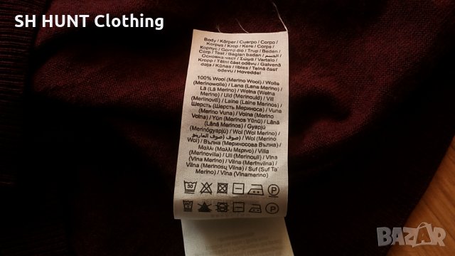 SELECTED 100% Merino Wool за лов риболов L - XL термо блуза пуловер 100% Мерино Вълна - 59, снимка 10 - Пуловери - 35884331