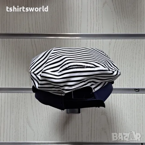 Нова капитанска шапка на райе CAPTAIN с Котва, Унисекс, снимка 3 - Шапки - 47689815