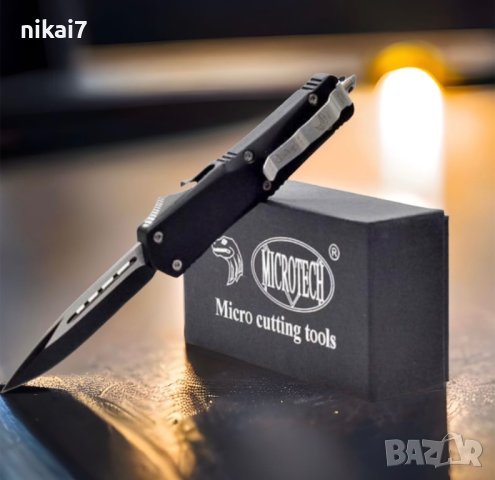 автоматичен нож мега здрав Tactical Microtech за оцеляване самозащита, снимка 7 - Ножове - 42118089