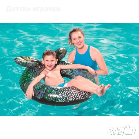 Надуваем пояс Bestway Crocodile And Tiger 91см, за деца, цветен, снимка 2 - Надуваеми играчки - 49927778