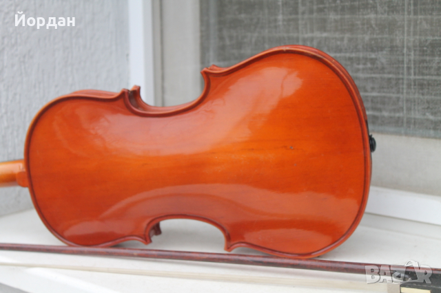 Цигулка Кремона с лък , снимка 8 - Струнни инструменти - 36134190