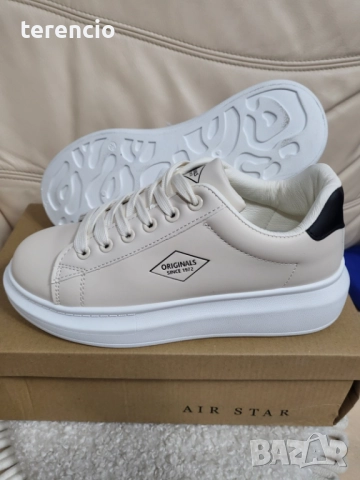 Нови кецки беж - 38 номер, снимка 2 - Кецове - 52827066