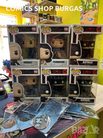 Funko pop фигурки The Witcher,  New Batman