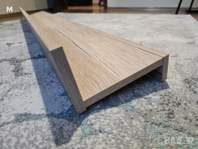 Нов стенен рафт - дъб сонома, снимка 7 - Етажерки - 49102533