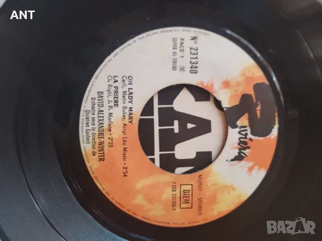 David Alexandre Winter Oh Lady Mary 1968, снимка 3 - Грамофонни плочи - 48558361