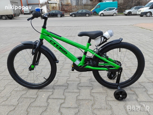 CROSS Велосипед 20" PATROL зелен, снимка 8 - Велосипеди - 53830618