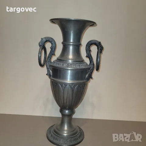 уникална калаена Драконова ваза