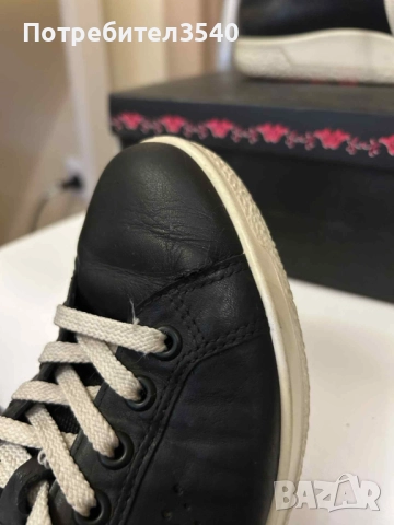 Дамски черни кецове Ecco, снимка 7 - Кецове - 51482015