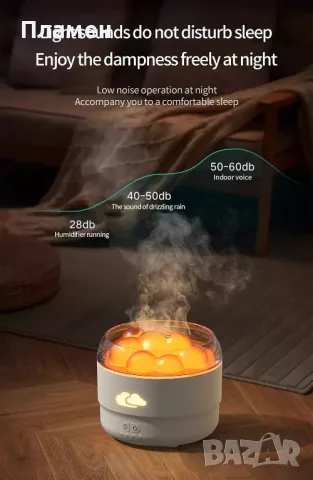 Cloud арома дифузер , снимка 3 - Овлажнители и пречистватели за въздух - 48714024