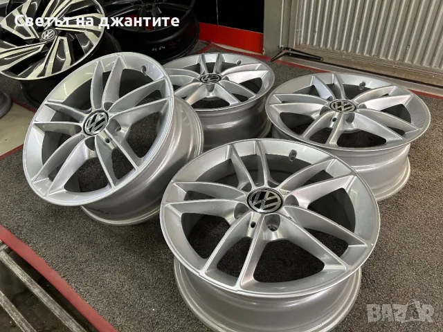 Джанти 16 Цола 5х112 VW Golf 5 6 7 Touaran Caddy , снимка 6 - Гуми и джанти - 49403636