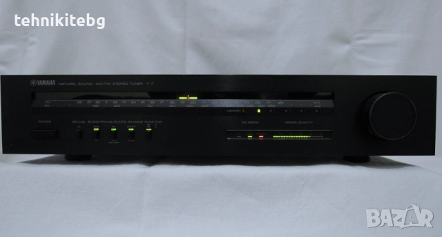 ⭐⭐⭐ YAMAHA T-7 ⭐⭐⭐ Рядък топ модел ретро тунер, 85db Stereo, цена като нов $410
