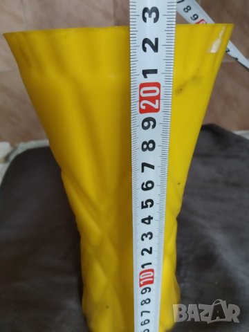 стъклена ваза арт деко, снимка 2 - Антикварни и старинни предмети - 33951011